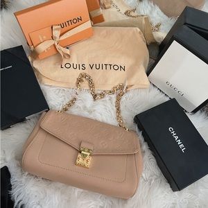 LOUIS VUITTON SAINT-GERMAIN LEATHER HANDBAG